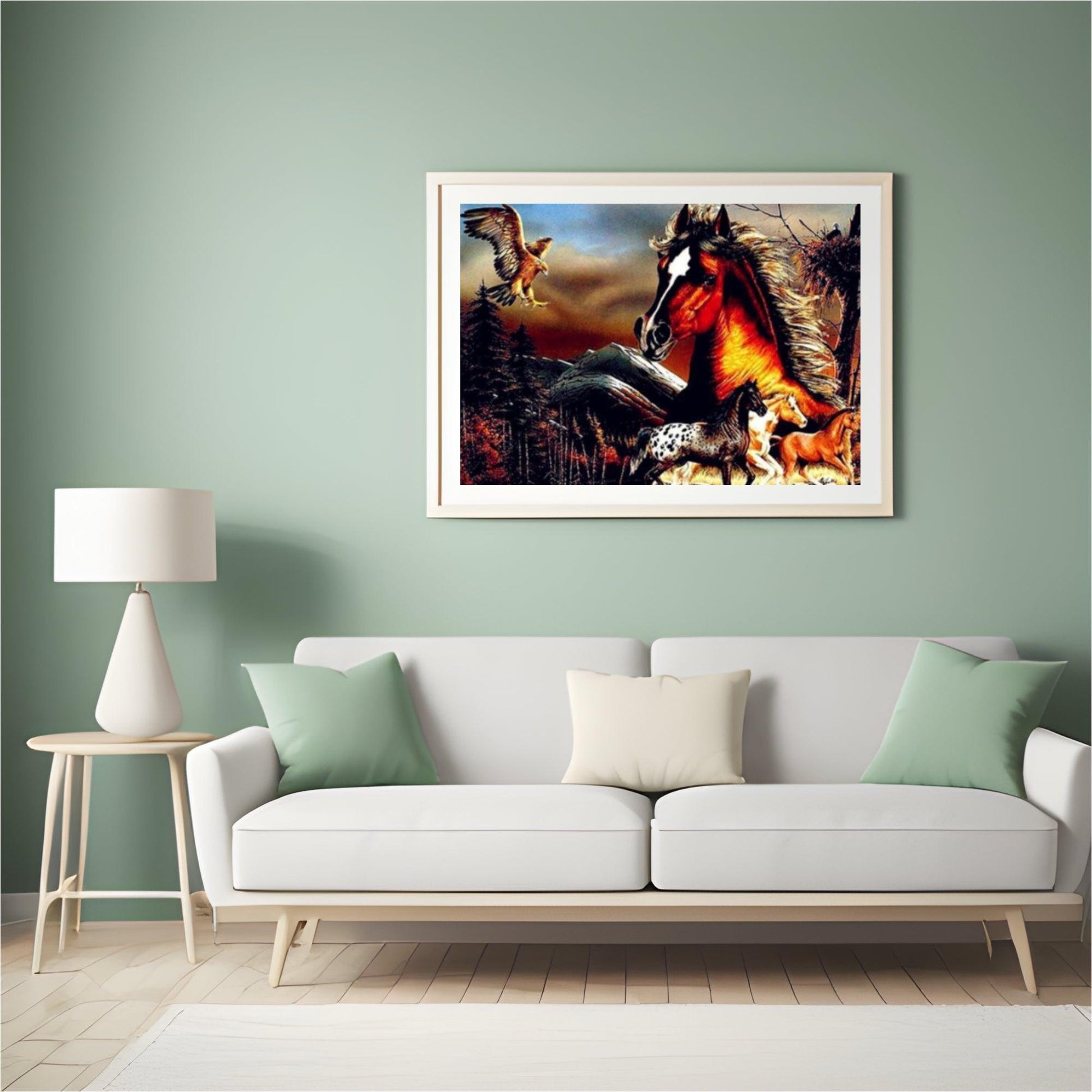 Diamond Painting Machtig paard - SEOS Shop ®
