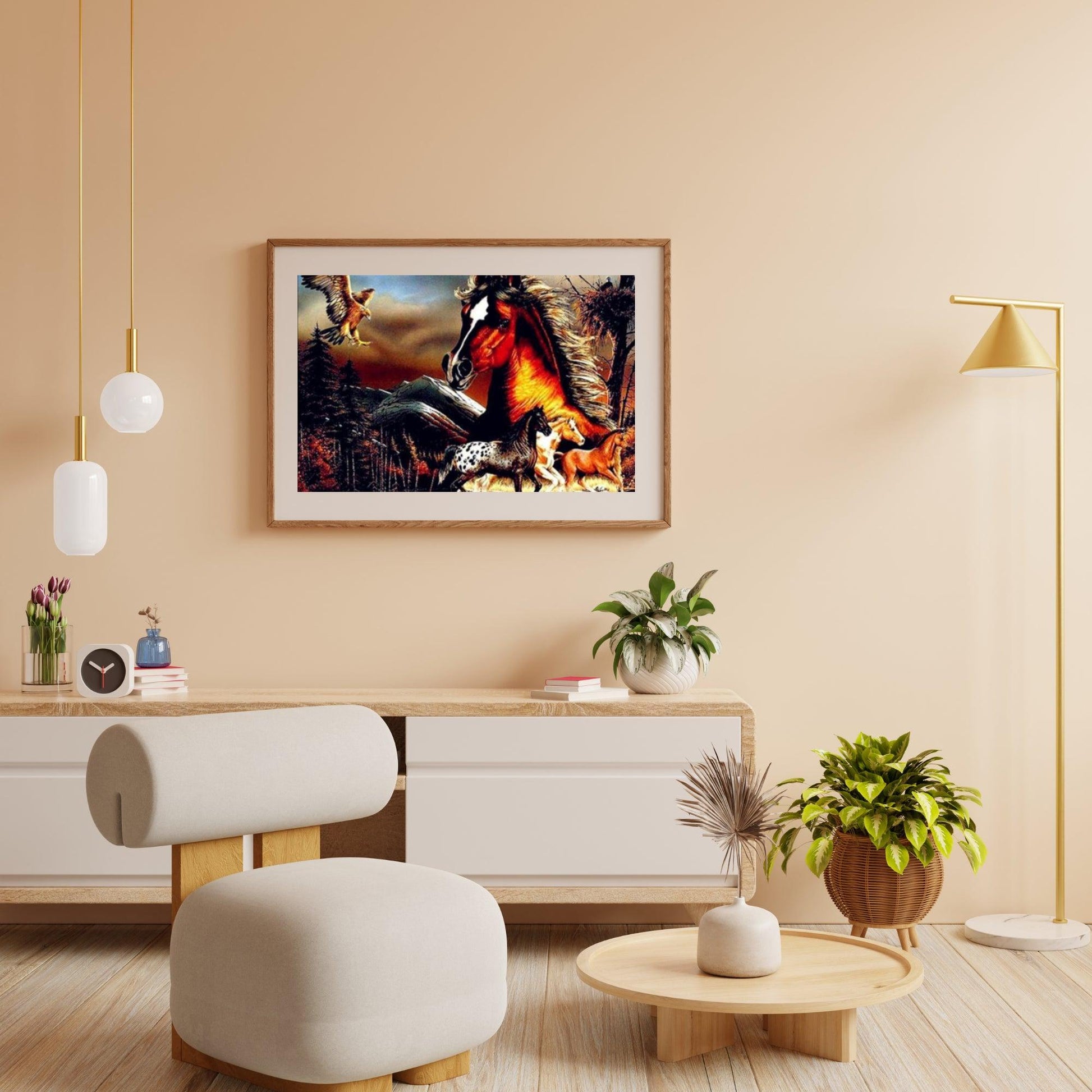 Diamond Painting Machtig paard - SEOS Shop ®