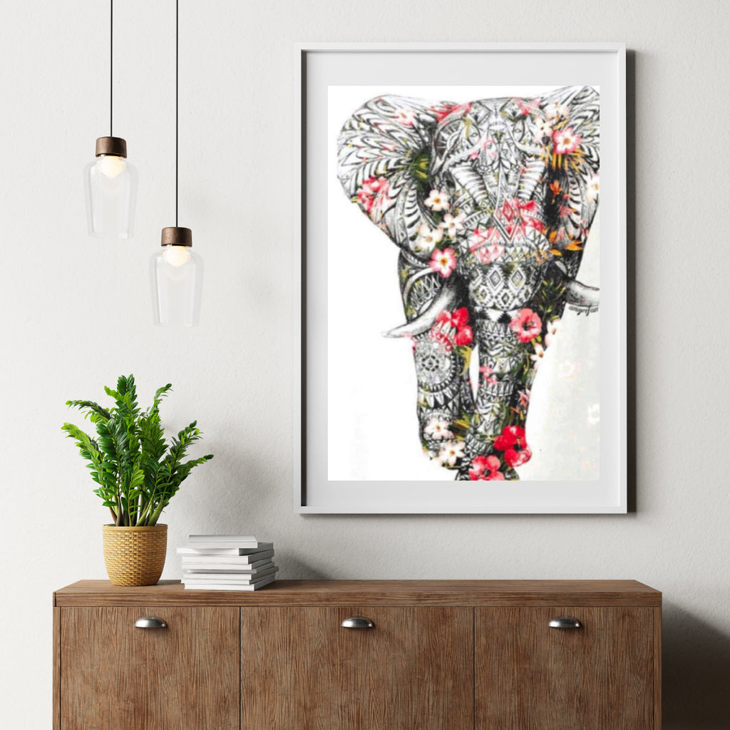 Diamond Painting Mandala Olifant - SEOS Shop ®