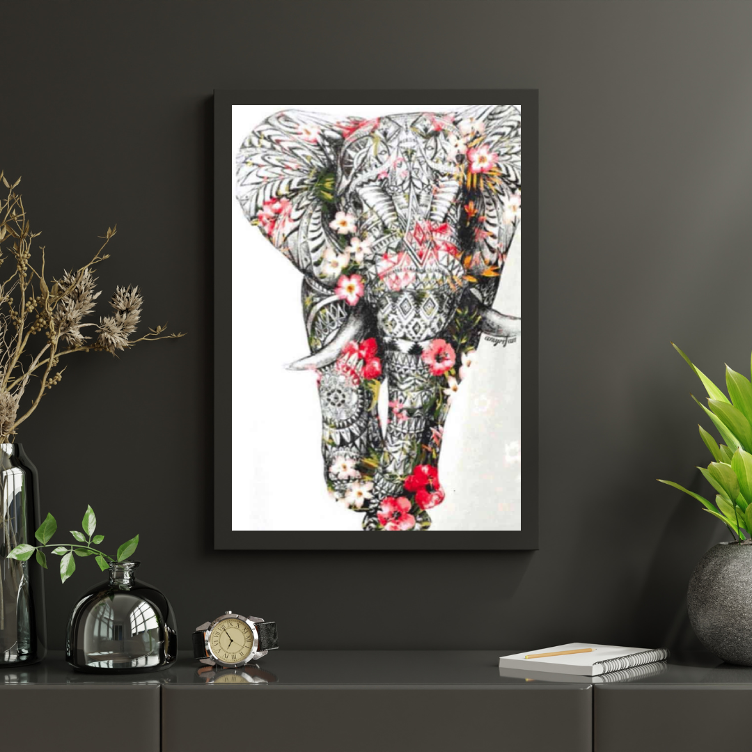 Diamond Painting Mandala Olifant - SEOS Shop ®