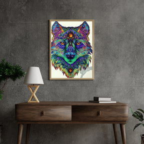 Diamond Painting Mandala Wolf – SEOS Shop ®