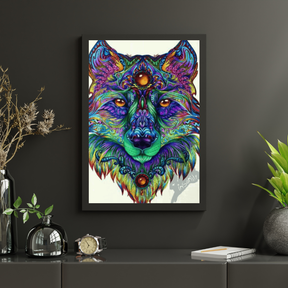 Diamond Painting Mandala Wolf – SEOS Shop ®