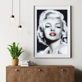 Diamond Painting Marilyn Monroe in zwart wit - SEOS Shop ®