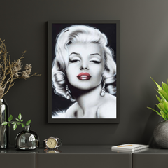 Diamond Painting Marilyn Monroe in zwart wit - SEOS Shop ®