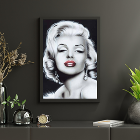 Diamond Painting Marilyn Monroe in zwart wit - SEOS Shop ®