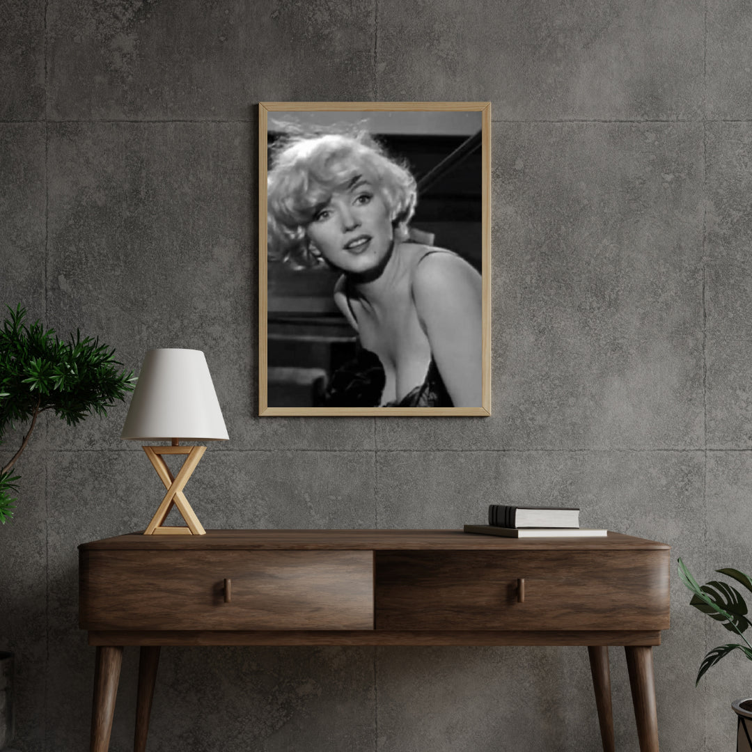 Diamond Painting Marilyn Monroe portret zwart wit - SEOS Shop ®