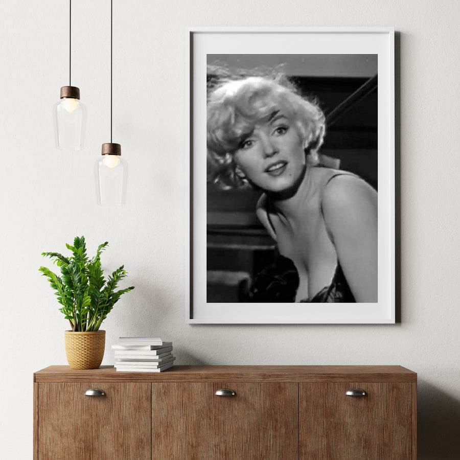 Diamond Painting Marilyn Monroe portret zwart wit - SEOS Shop ®