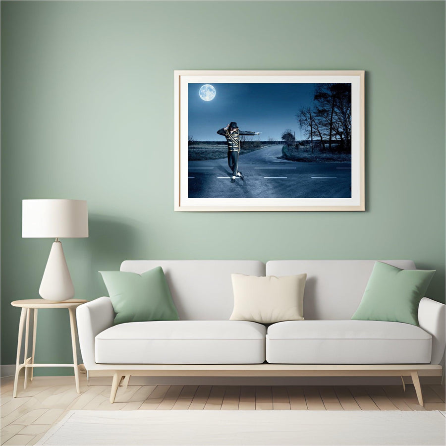 Diamond Painting Michael Jackson in de avond - SEOS Shop ®