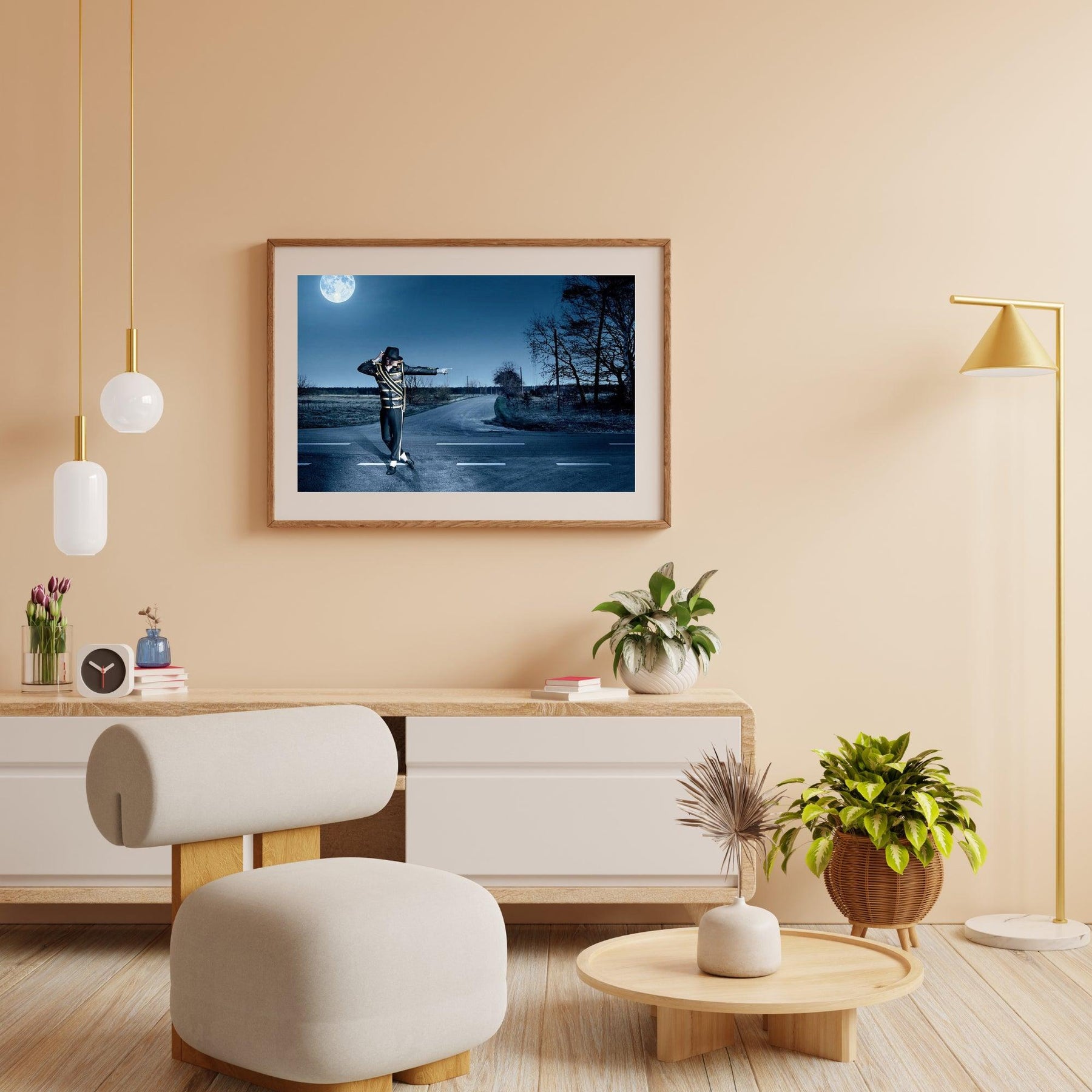 Diamond Painting Michael Jackson in de avond - SEOS Shop ®
