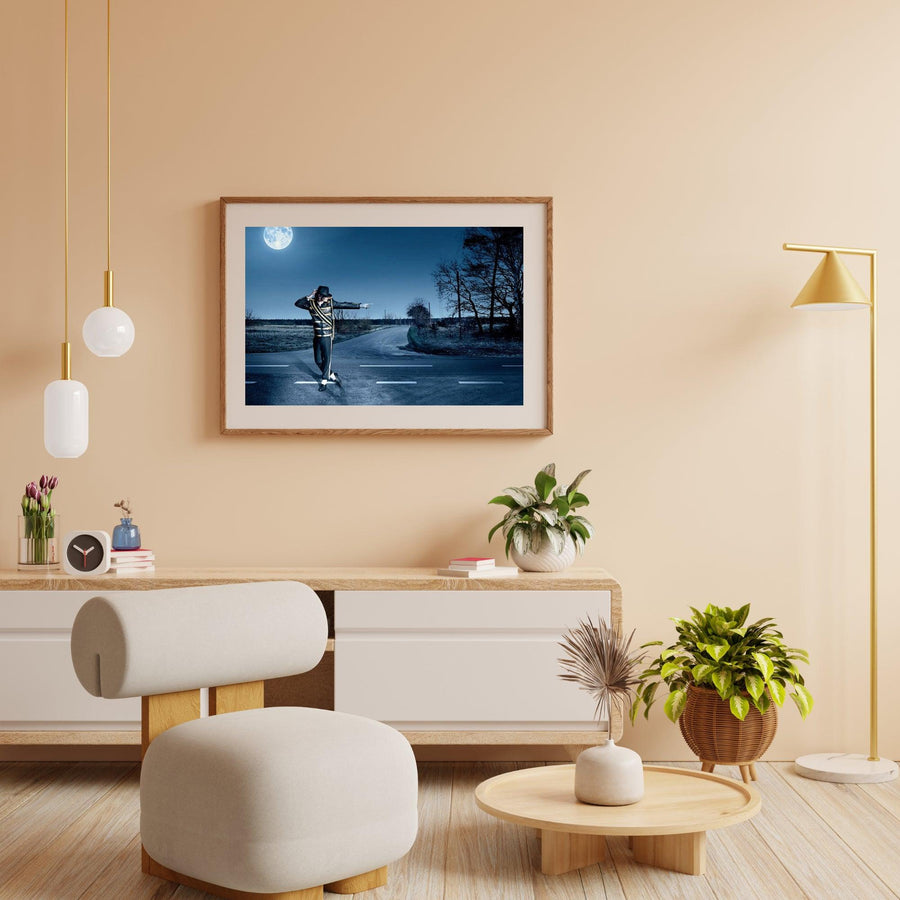 Diamond Painting Michael Jackson in de avond - SEOS Shop ®