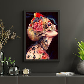 Diamond Painting Modern sexy rokend meisje - SEOS Shop ®