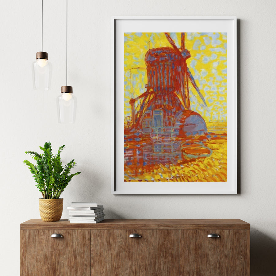 Diamond Painting Molen bij zonlicht - SEOS Shop ®