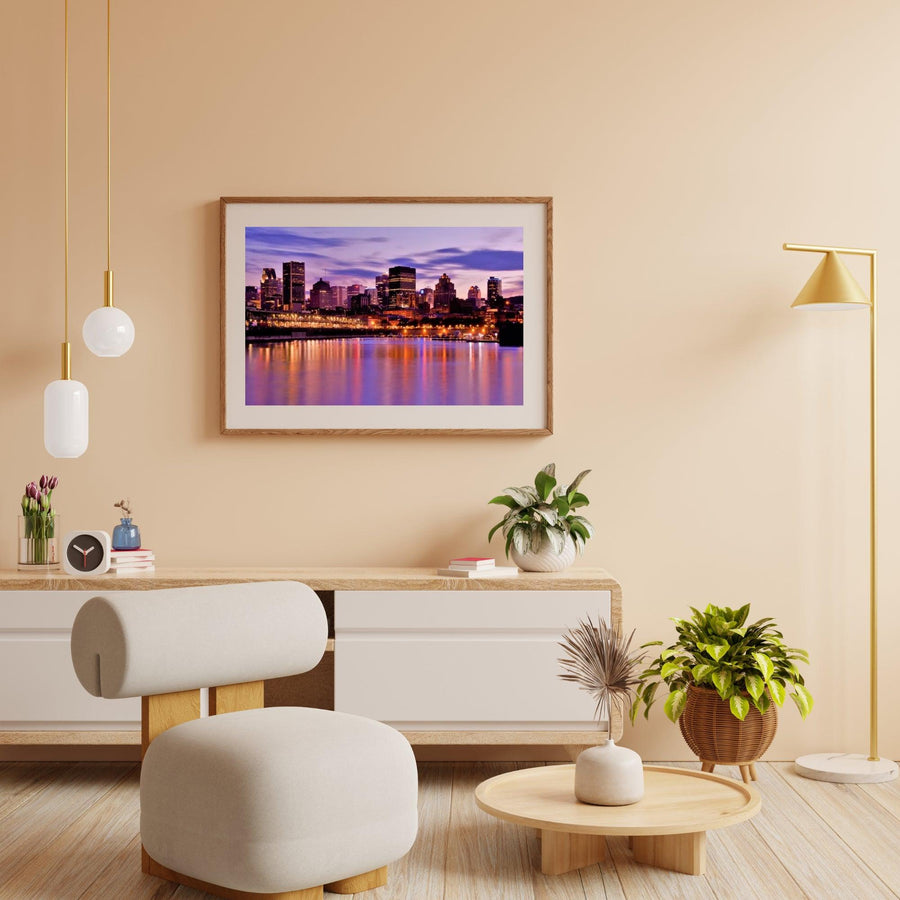 Diamond Painting Montreal bij nacht - SEOS Shop ®