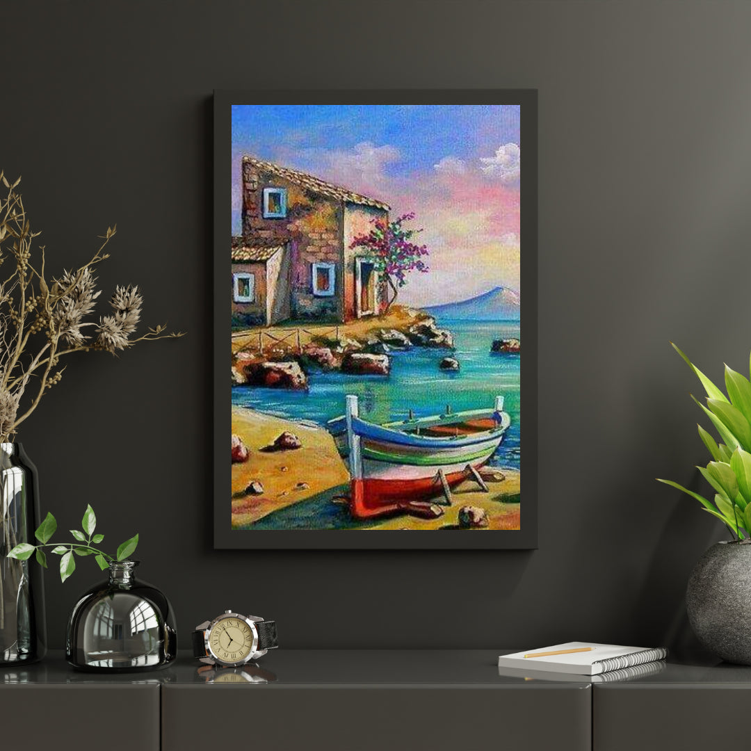 Diamond Painting Mooie haven - SEOS Shop ®