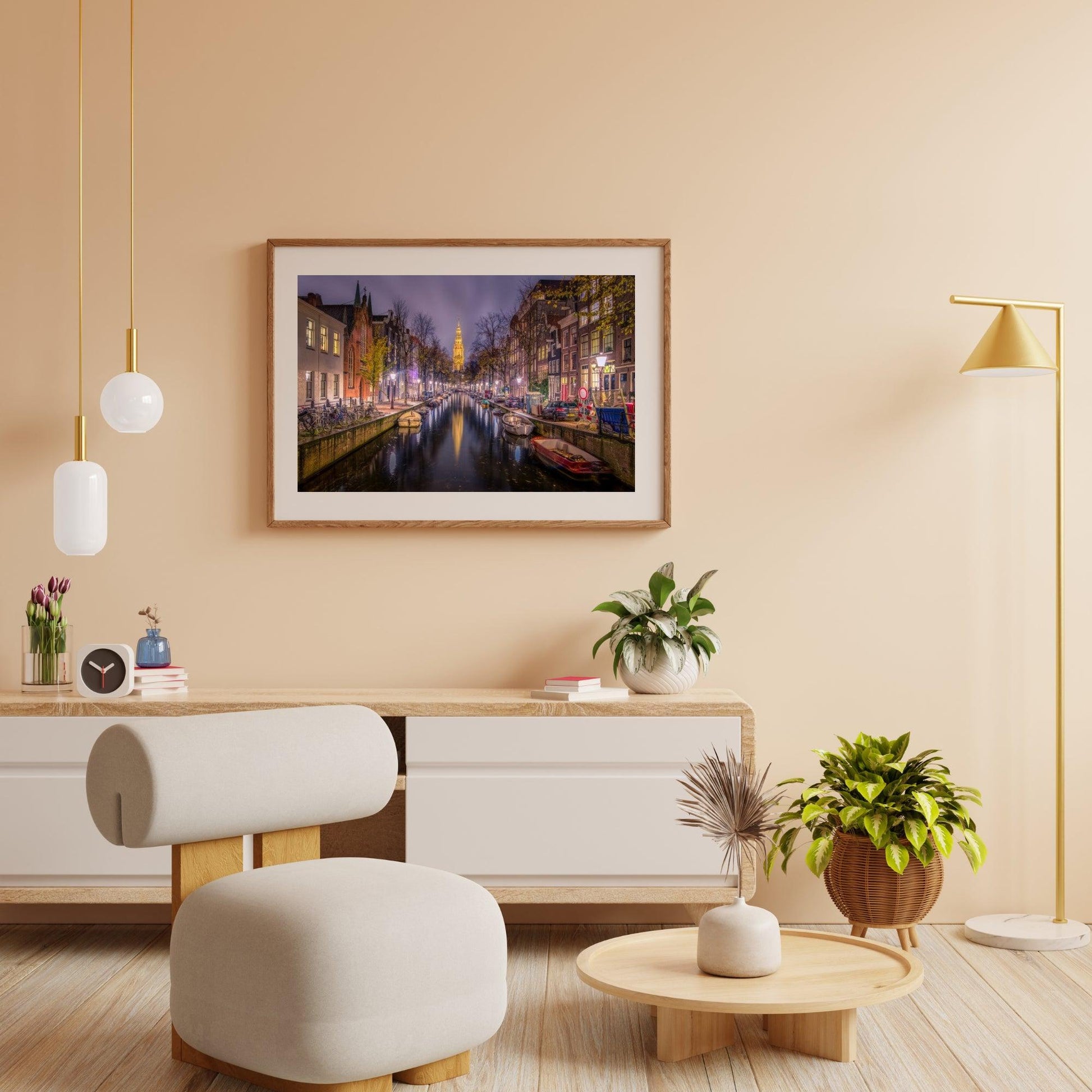 Diamond Painting Nederland Meerstad Nacht - SEOS Shop ®