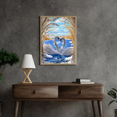 Diamond Painting Paar Zwanen - SEOS Shop ®