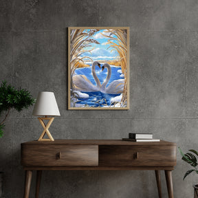 Diamond Painting Paar Zwanen - SEOS Shop ®