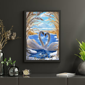 Diamond Painting Paar Zwanen - SEOS Shop ®