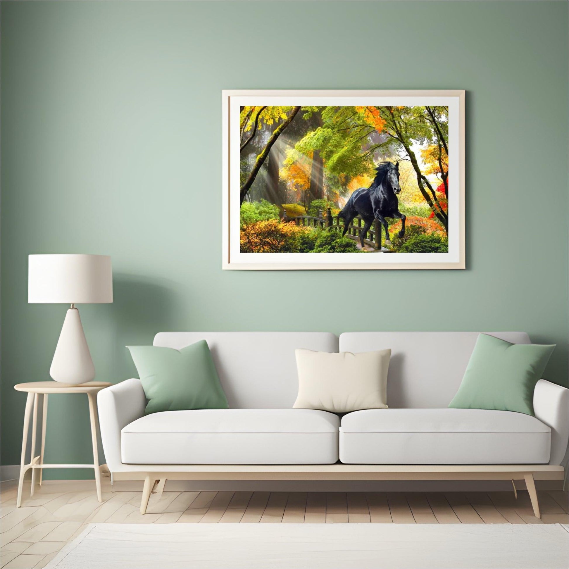 Diamond Painting Paard in het bos - SEOS Shop ®