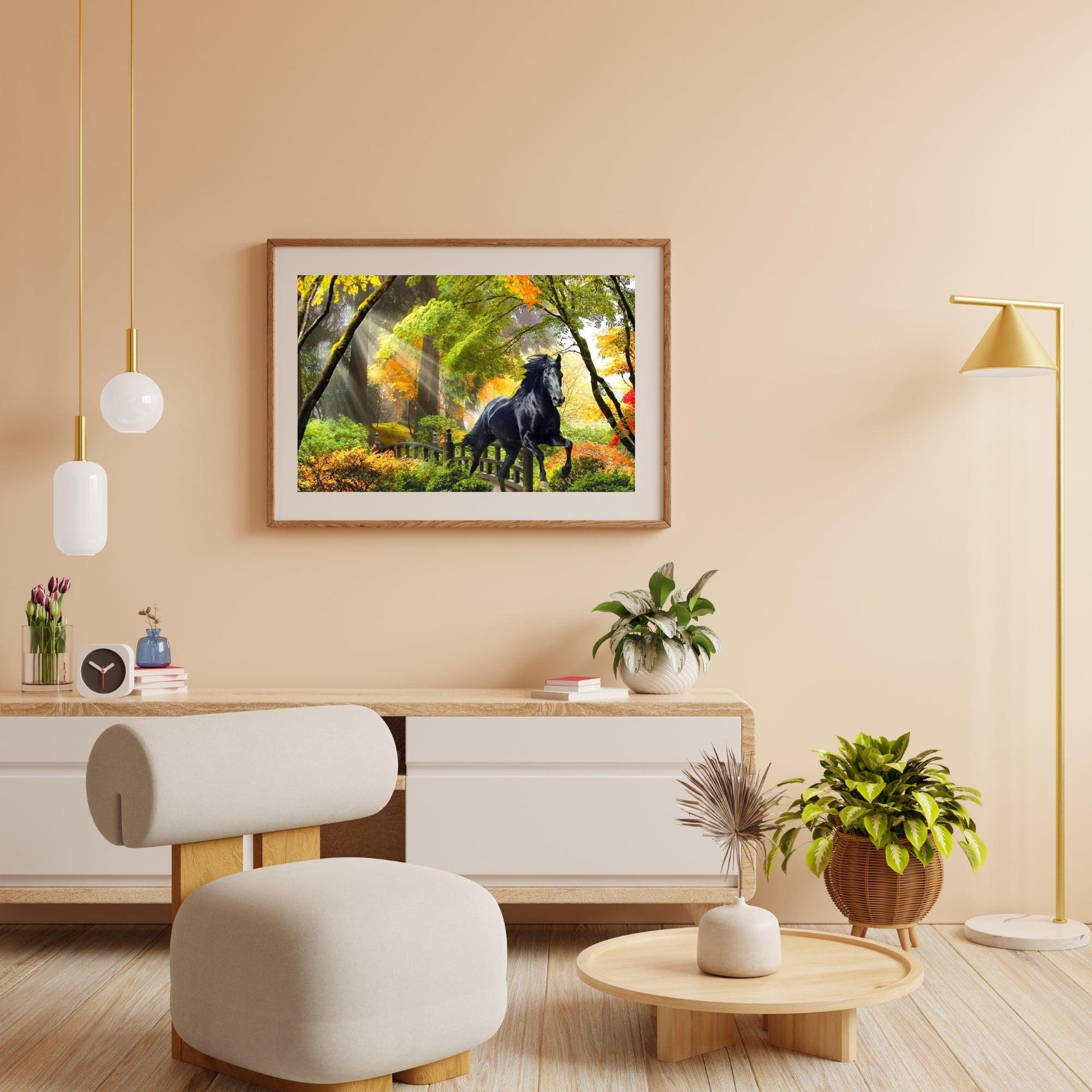 Diamond Painting Paard in het bos - SEOS Shop ®