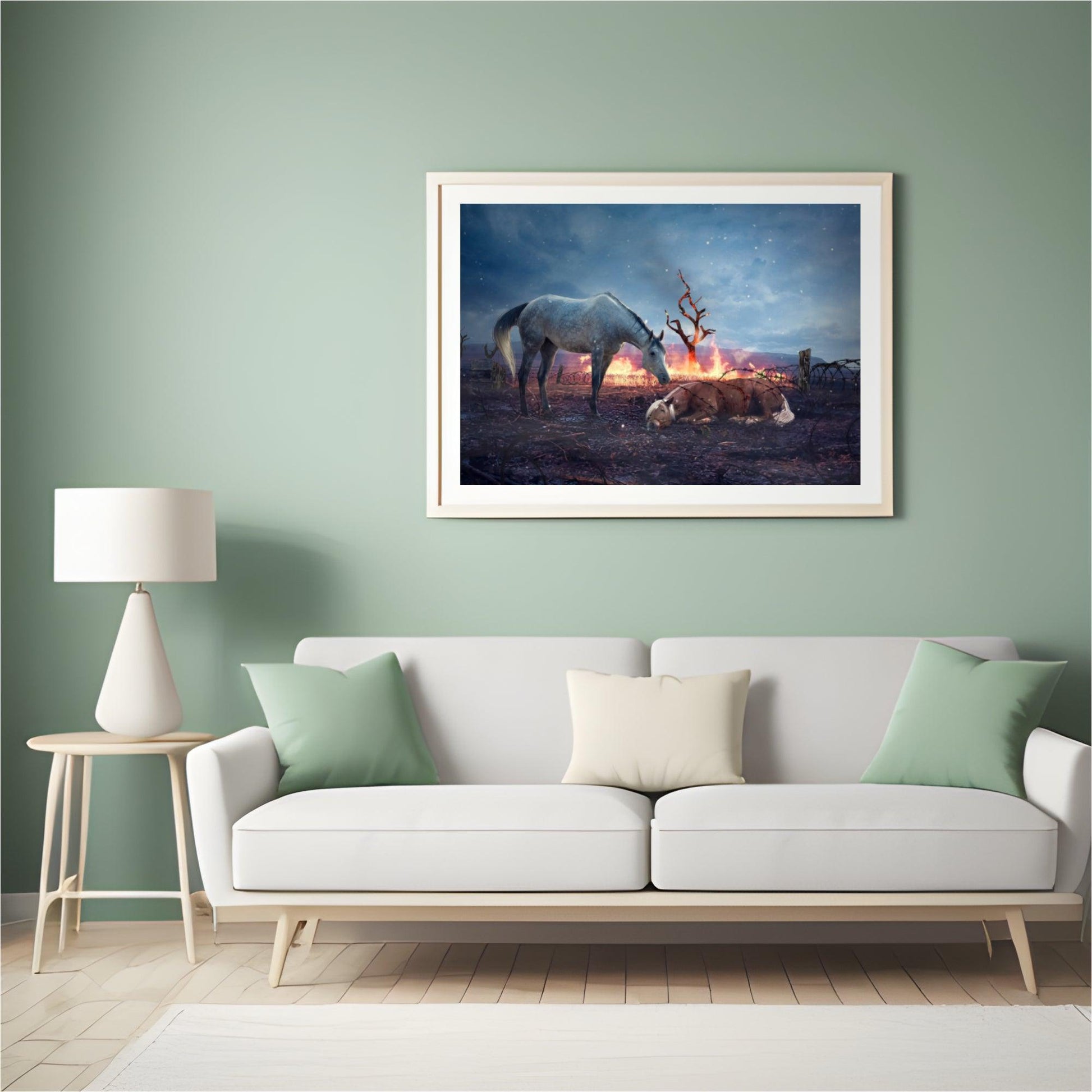 Diamond Painting Paarden rusten uit - SEOS Shop ®
