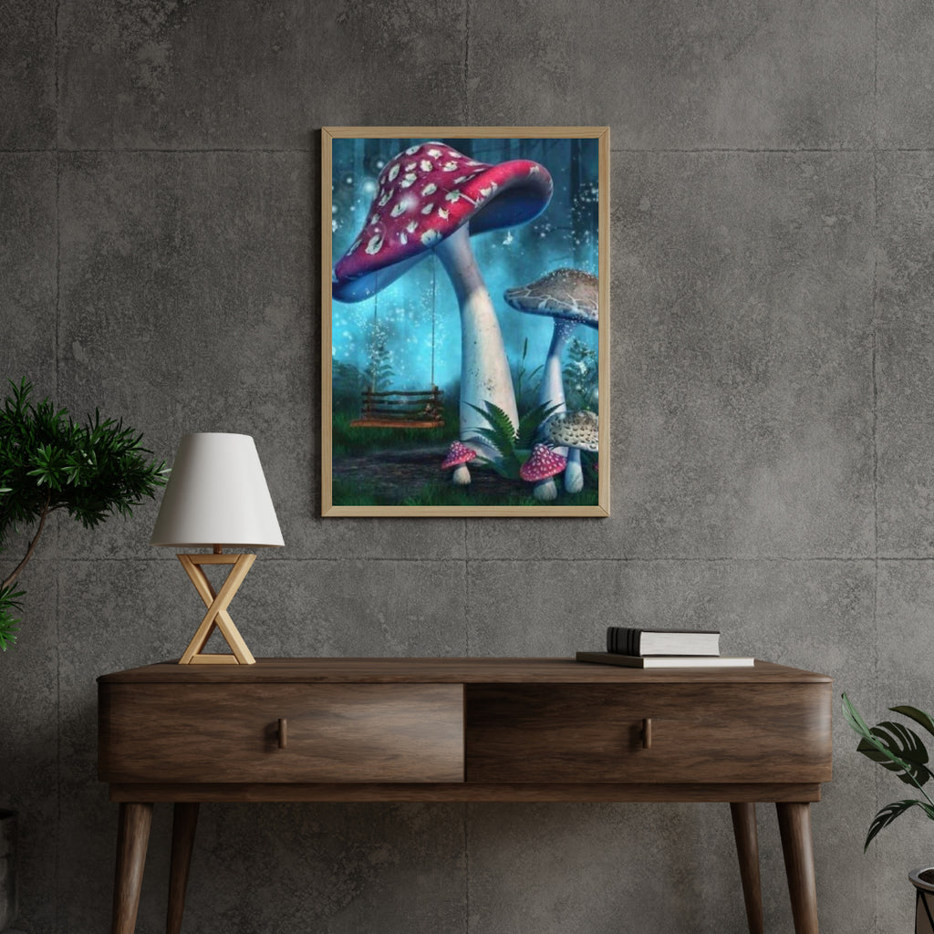 Diamond Painting Paarse Paddestoel - SEOS Shop ®