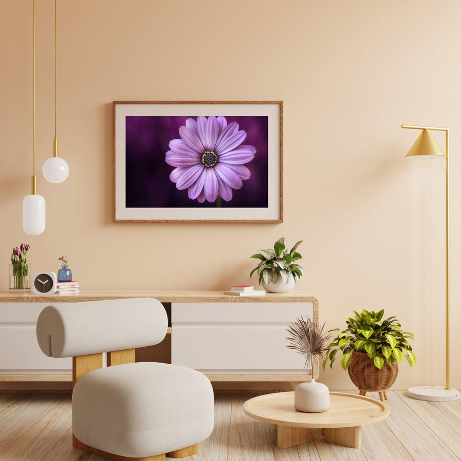 Diamond Painting Paarse bloem - SEOS Shop ®