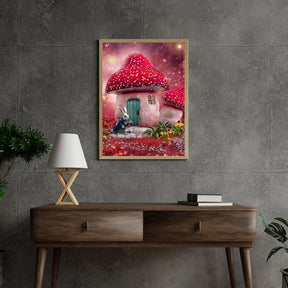 Diamond Painting Paddenstoelenhuis - SEOS Shop ®