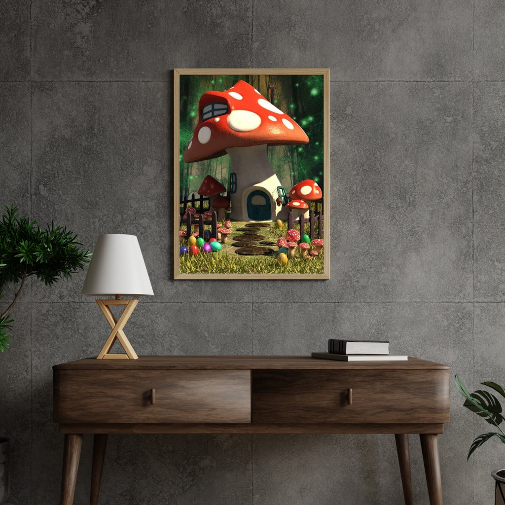Diamond Painting Paddenstoelenhuis - SEOS Shop ®
