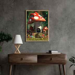 Diamond Painting Paddenstoelenhuis - SEOS Shop ®