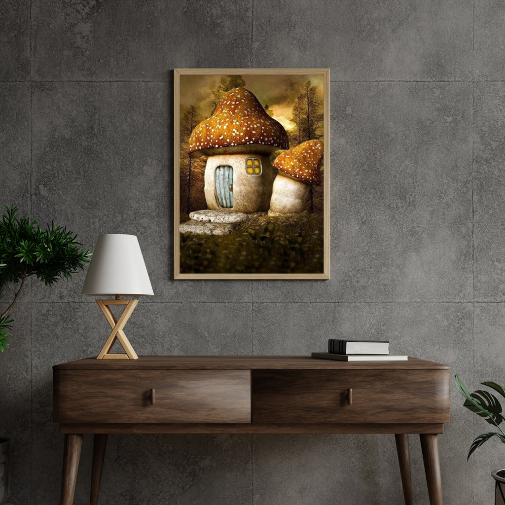 Diamond Painting Paddenstoelenhuis - SEOS Shop ®