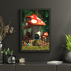Diamond Painting Paddenstoelenhuis - SEOS Shop ®