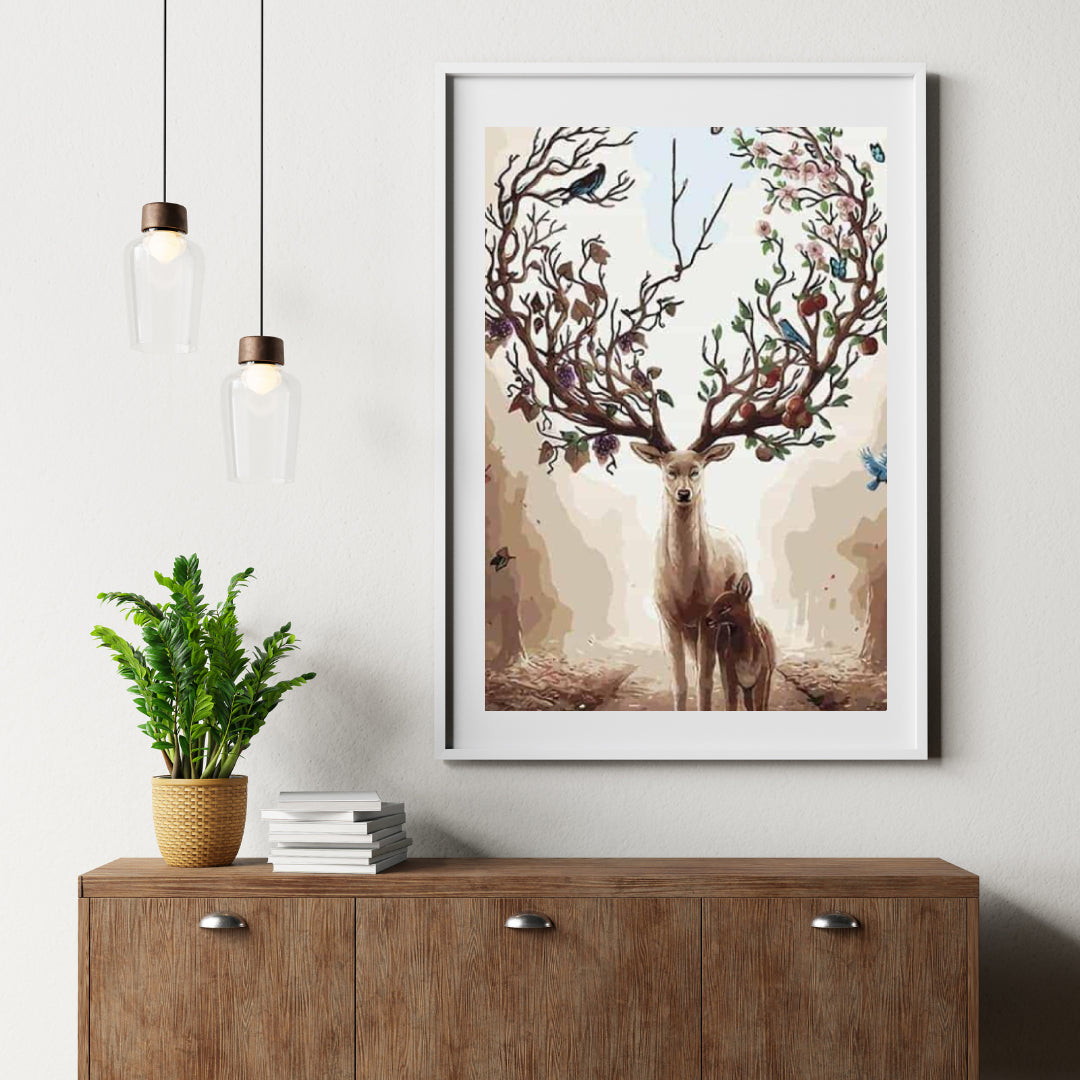 Diamond Painting Pakket Herten Boom - SEOS Shop ®