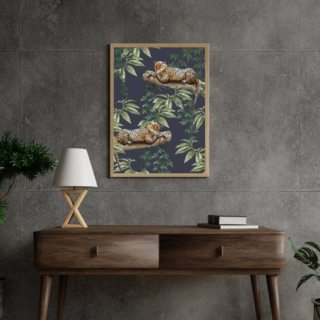 Diamond Painting Pakket Jachtluipaard op boom - SEOS Shop ®