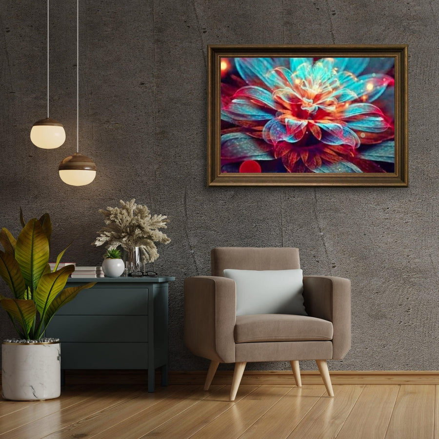 Diamond Painting Pakket Kleurrijke Bloem - SEOS Shop ®