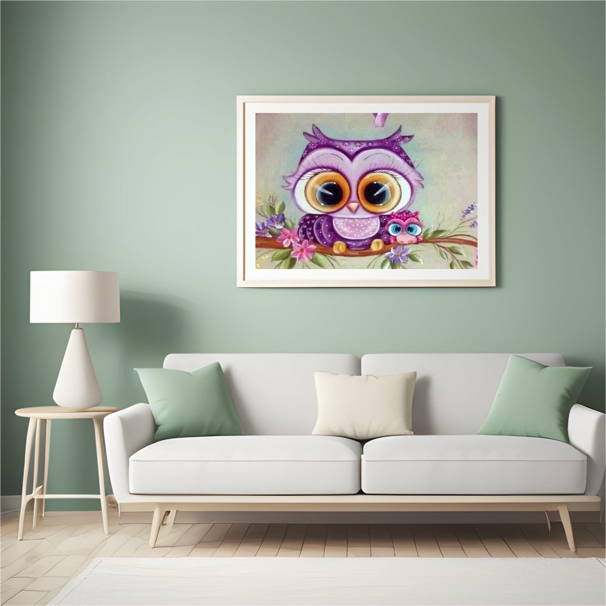 Diamond Painting Pakket schattig uiltje - SEOS Shop ®