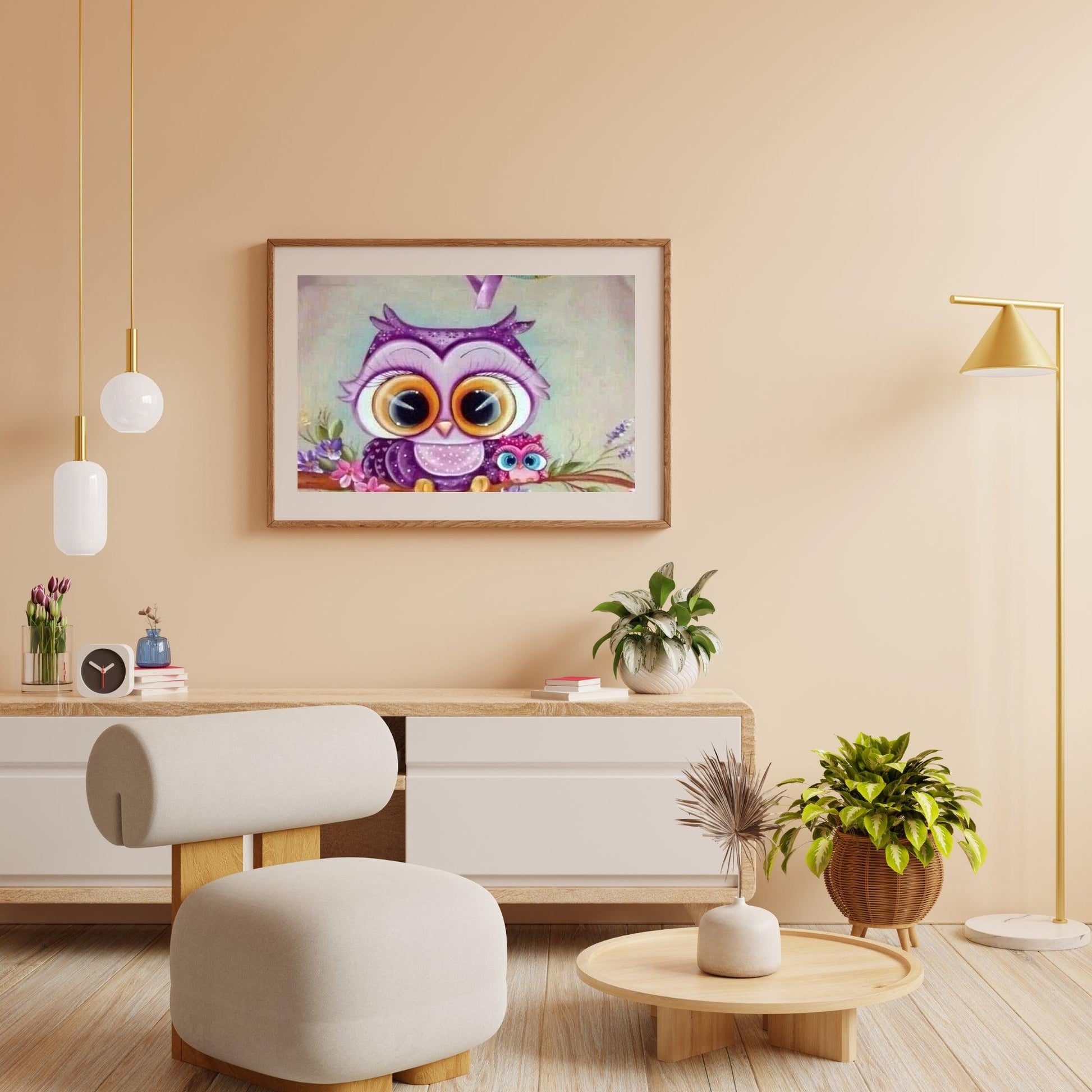 Diamond Painting Pakket schattig uiltje - SEOS Shop ®