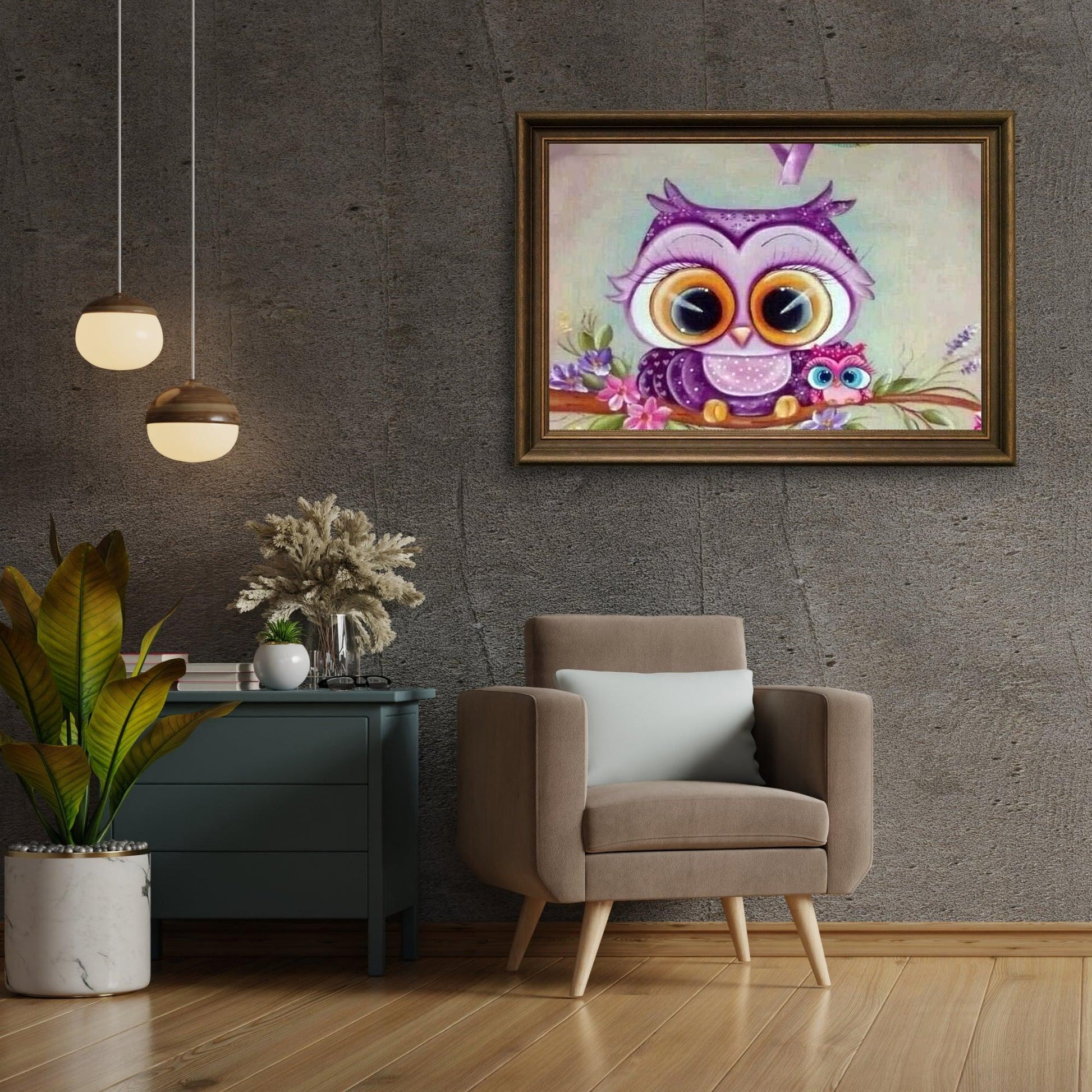 Diamond Painting Pakket schattig uiltje - SEOS Shop ®