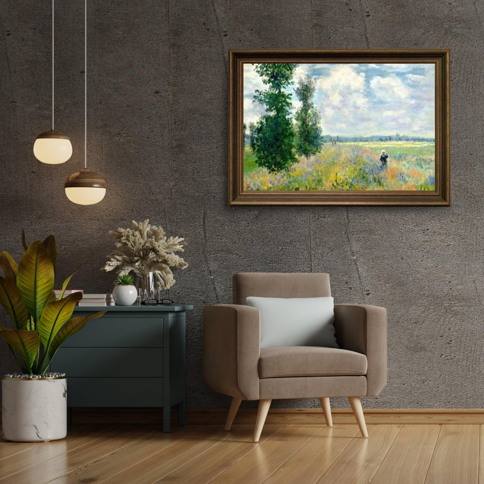 Diamond Painting Papavervelden bij Argenteuil - SEOS Shop ®