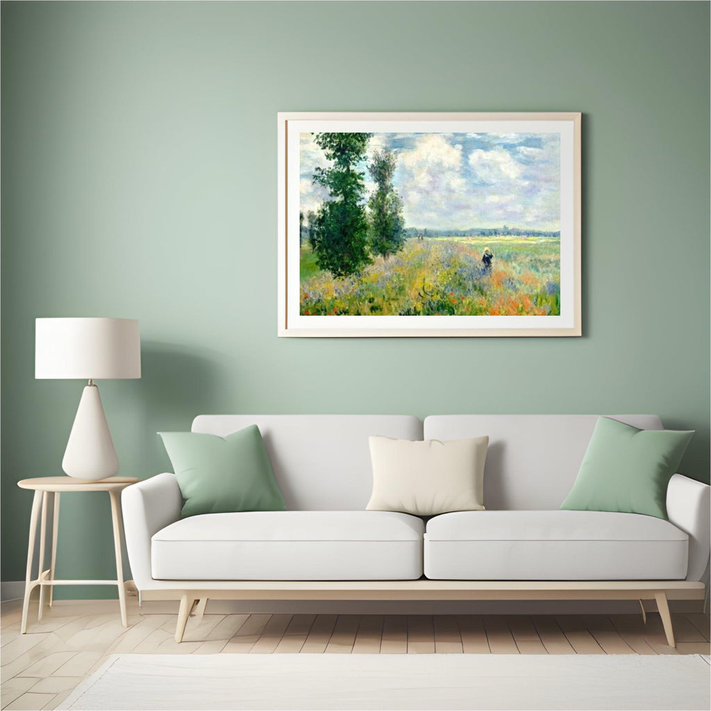 Diamond Painting Papavervelden bij Argenteuil - SEOS Shop ®