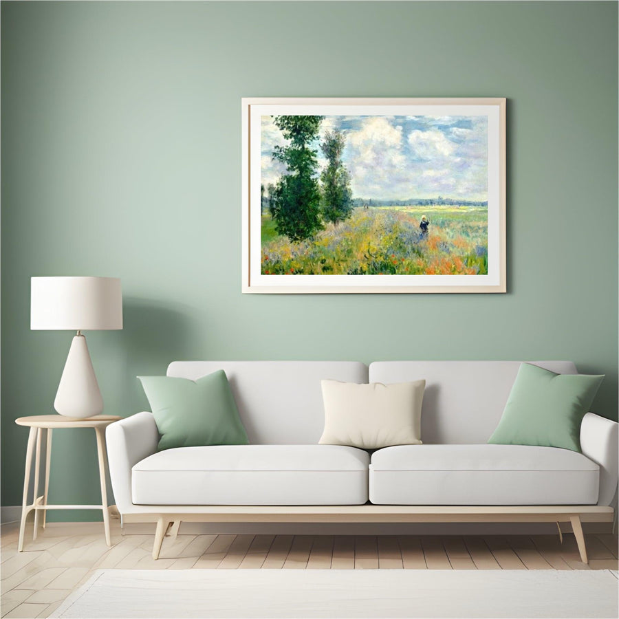 Diamond Painting Papavervelden bij Argenteuil - SEOS Shop ®