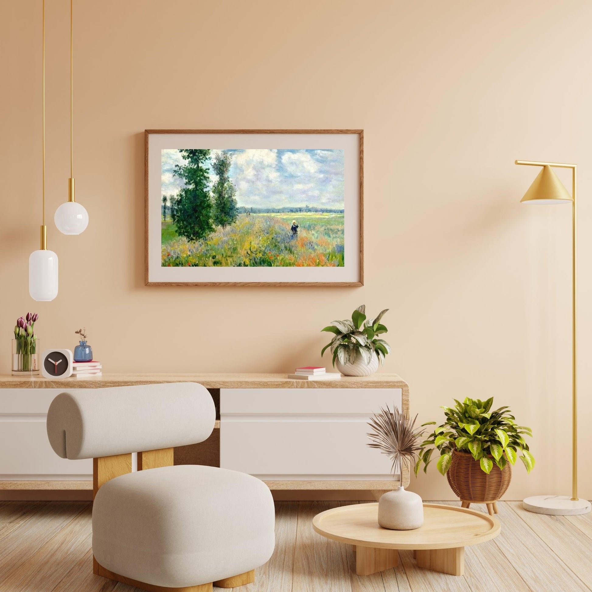 Diamond Painting Papavervelden bij Argenteuil - SEOS Shop ®