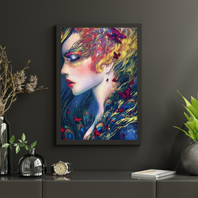 Diamond Painting Pauw en Vlinder Vrouwen - SEOS Shop ®
