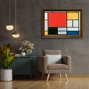 Diamond Painting Piet Mondriaan Compositie - SEOS Shop®