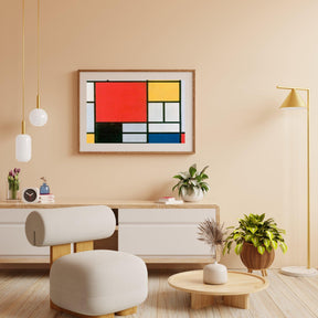 Diamond Painting Piet Mondriaan Compositie - SEOS Shop®
