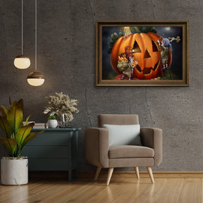Diamond Painting Pompoen - Kabouters - SEOS Shop ®