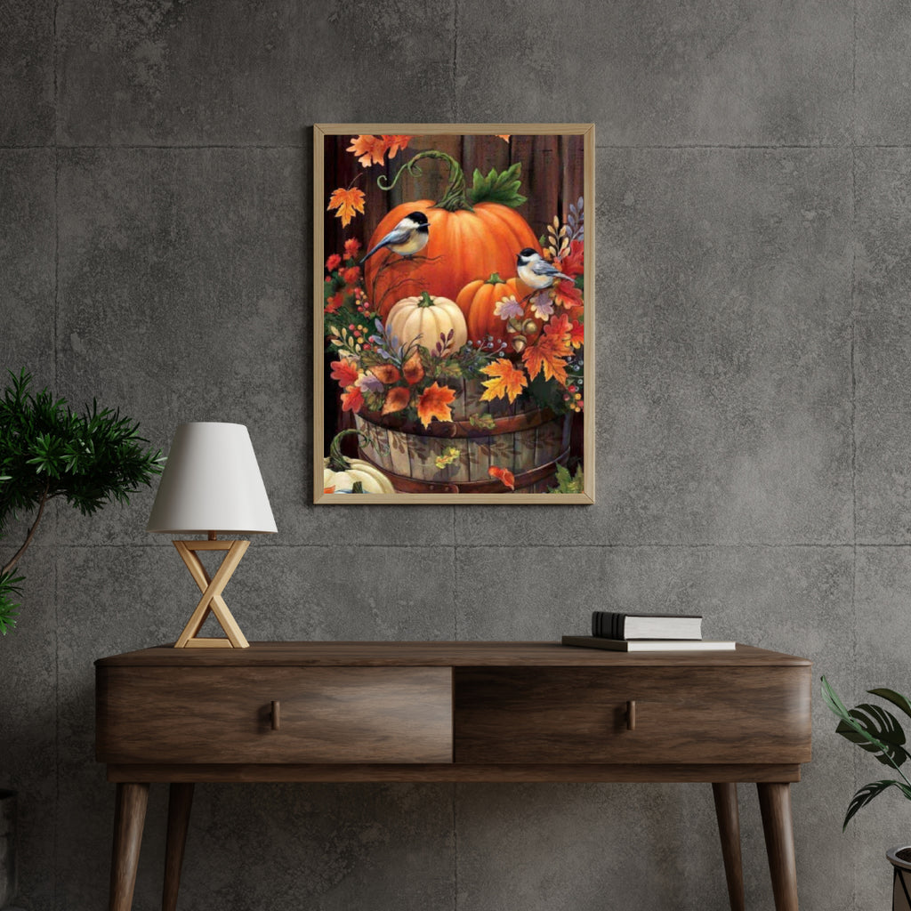 Diamond Painting Pompoenen En Vogels - SEOS Shop ®