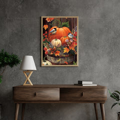 Diamond Painting Pompoenen En Vogels - SEOS Shop ®