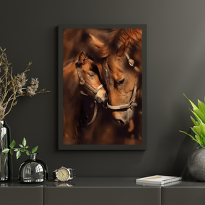 Diamond Painting Pony en moeder paard - SEOS Shop ®