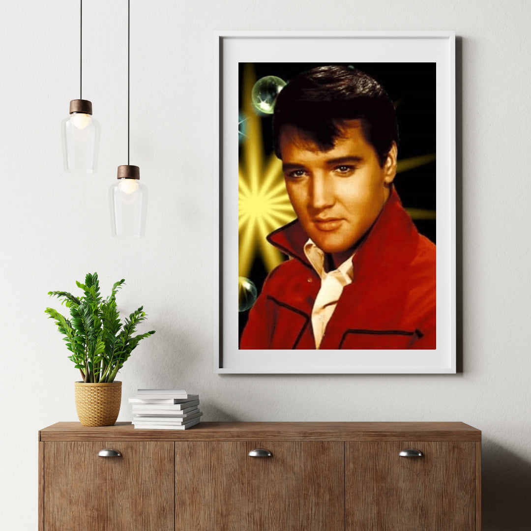 Diamond Painting Portret Elvis Presley - SEOS Shop ®